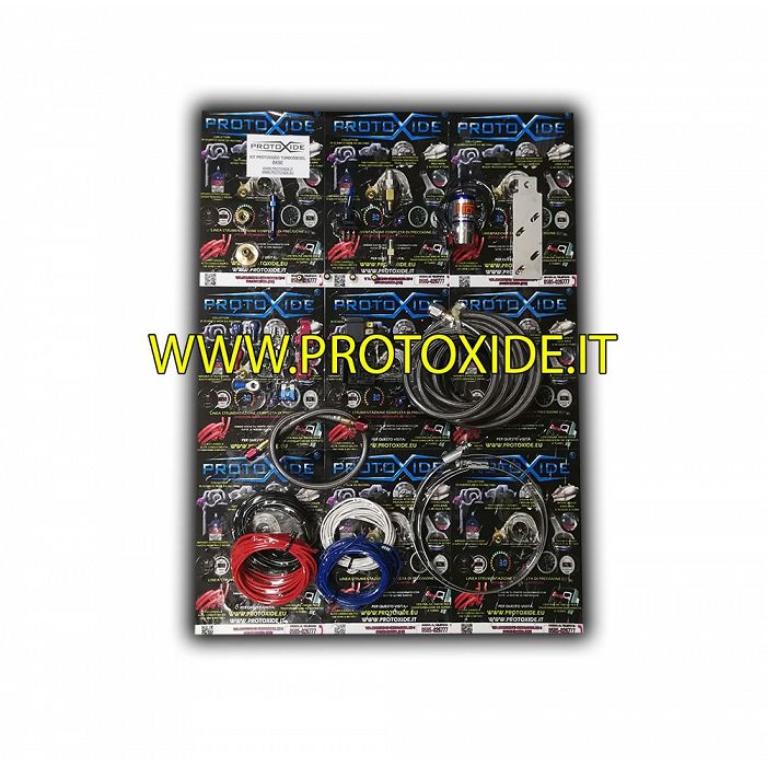 Nitrous oxide kit AUTO Turbodiesel single injector nitrous oxide only MAX POWER Nitrous oxide kit for petrol and diesel cars