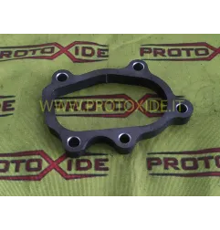 Flange do tubo de escape do silenciador do turbo aberto Garrett GBC 17 250, GBC 20 300, GBC 22 350.