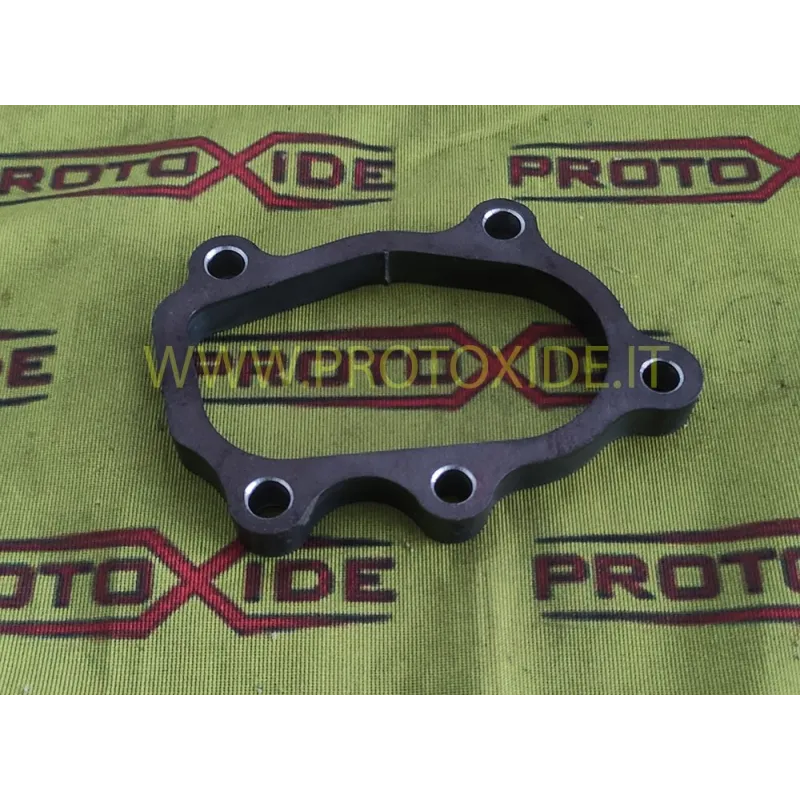 Turbocharged Garrett GBC 17 250, GBC 20 300, GBC 22 350 Exhaust Downpipe Flange Open