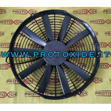 Oversized fan Fiat Punto GT engine water radiator Electric cooling fans