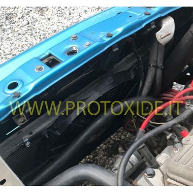 Prevelik ventilator Fiat Punto GT motor vodni radiator Električni hladilni ventilatorji