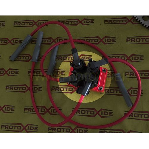 Red enhanced coil Fiat Punto GT connection lost spark 4 cylinder Ford type