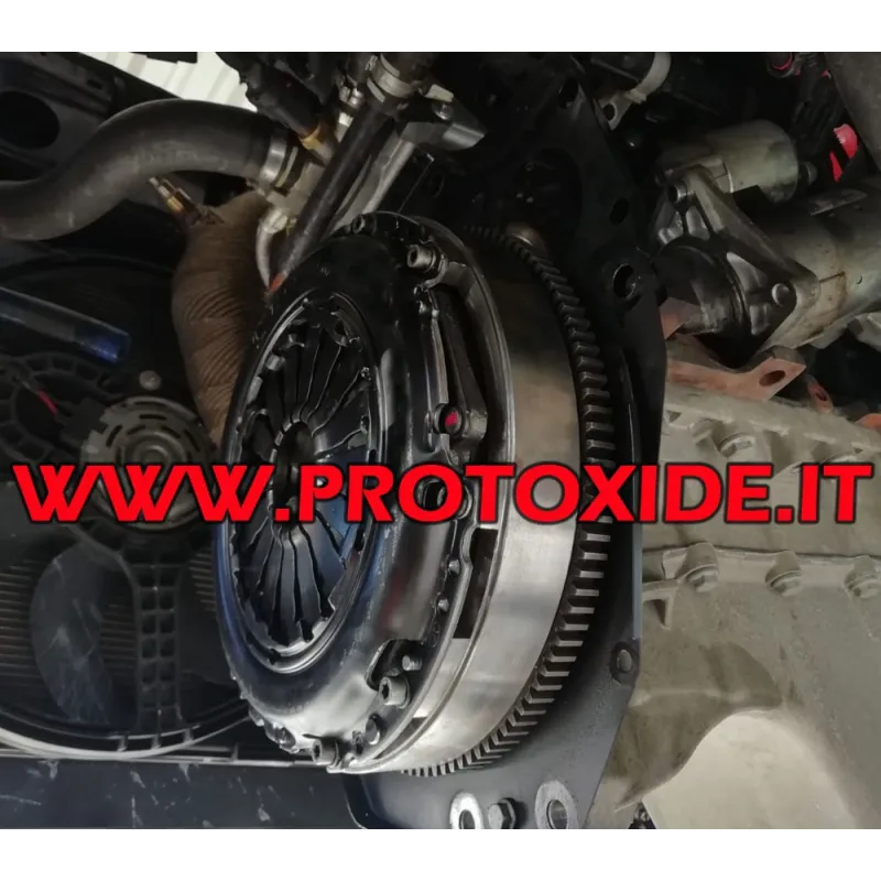 Zestaw koła zamachowego jednomasowego stalowego ze wzmocnionym sprzęgłem Fiat 500 0.9 105 Alfa Mito Fiat Panda TwinAir turbo Zestaw koła zamachowego jednomasowego stalowego ze wzmocnionym sprzęgłem Fiat 500 0.9 105 Alfa Mito Fiat Panda TwinAir turbo
