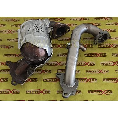 copy of Exhaust downpipe Renault Twingo - Clio Tce 1200 Turbo not catalyzed Downpipe for turbo petrol engines