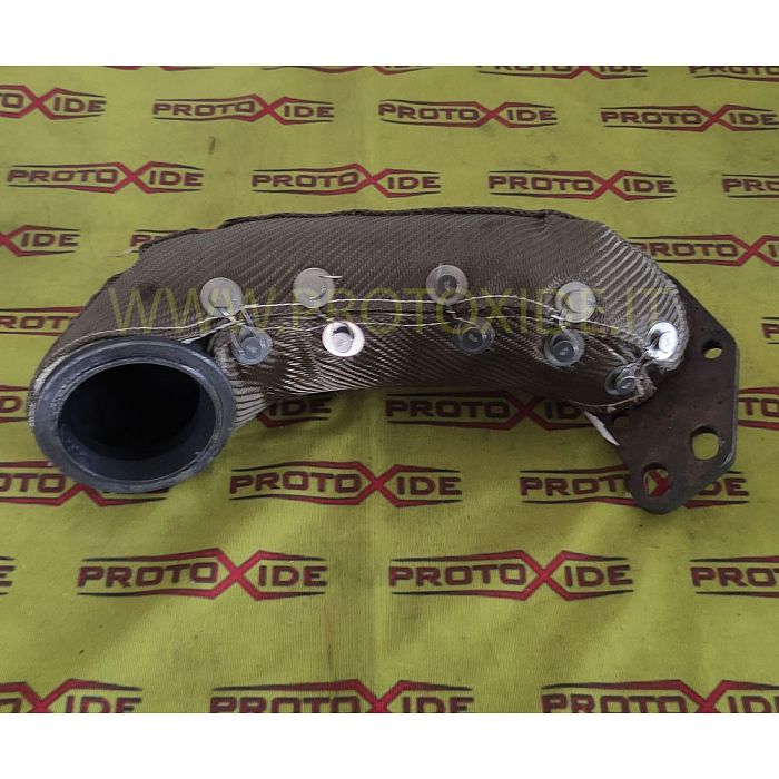 Alfa Romeo 4C uitlaat-downpipe hittebeschermingsjack