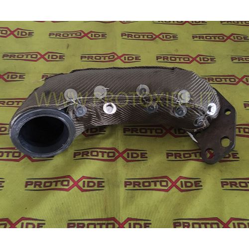 Giacchetto protezione calore downpipe scarico Alfa Romeo 4C Bende e Protezioni calore