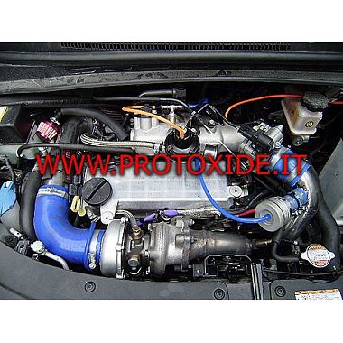Kit de conversão turbo para hyunday i10 1100 peças de motor turbo externo kit de atualização do motor