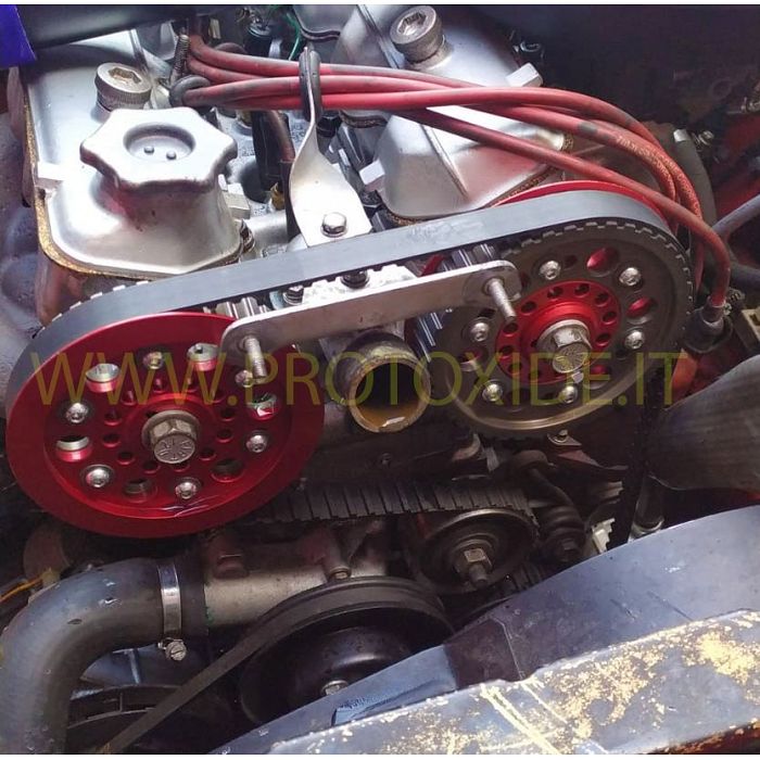Nastaviteľné remenice vačkového hriadeľa Fiat 124 - model Fiat 131 s chráničom remeňa nastaviteľné časovanie vačkového hriadeľa