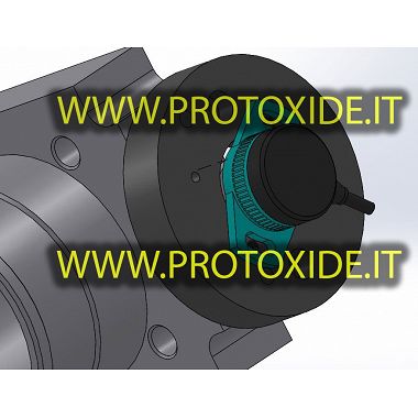 Aluminijasti disk za CNC potenciometer metulj TPS Preveliki metulji