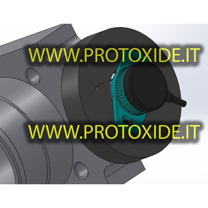 Aluminiumscheibe für CNC-Butterfly-TPS-Potentiometer Übergroße Schmetterlinge