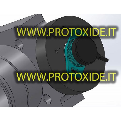 Aluminiumskiva för CNC butterfly TPS potentiometer Överdimensionerade fjärilar