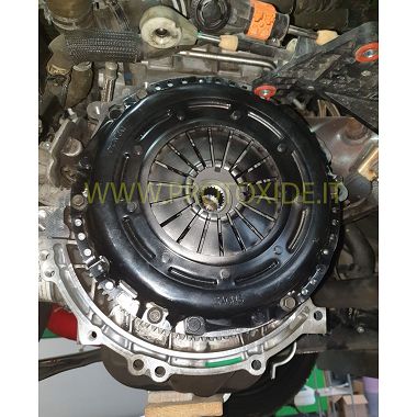 Enmassa svänghjulssats i stål med förstärkt koppling Ford Fiesta ST MK8 1500 12v Turbo 200hk 3 cylindrar Svänghjulssats i stå...