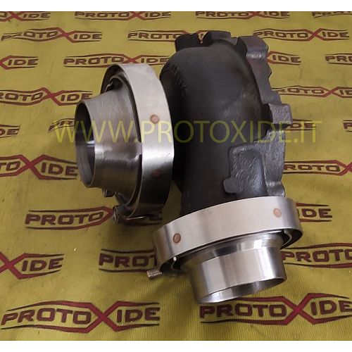 Kit fascette flange Vband Turbocompressore Garrett GT2260 ingresso gas di scarico e uscita marmitta scarico Fascette e anelli...