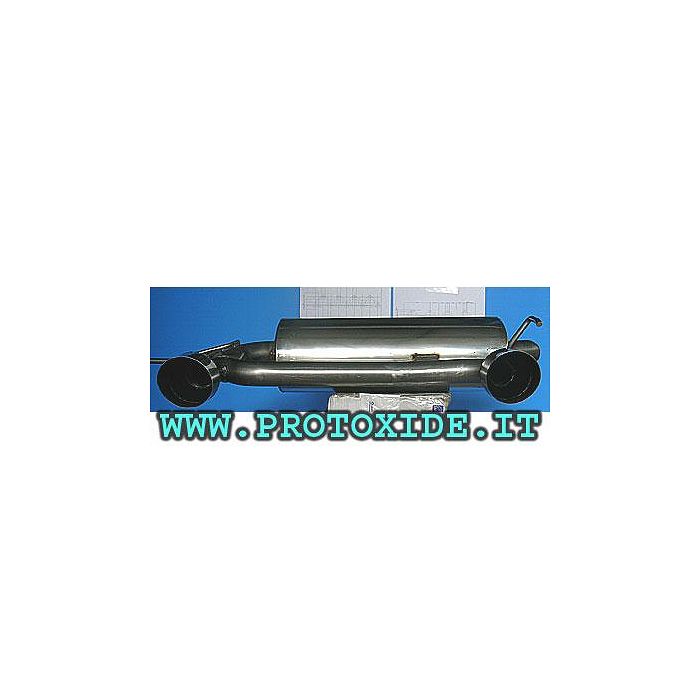 Audi TT 225 Dual pakoputken exit 100mm Stainless Steel Pakoputkiston äänenvaimentimet ja terminaalit Audi TT 225 Dual pakoputken exit 100mm Stainless Steel Pakoputkiston äänenvaimentimet ja terminaalit