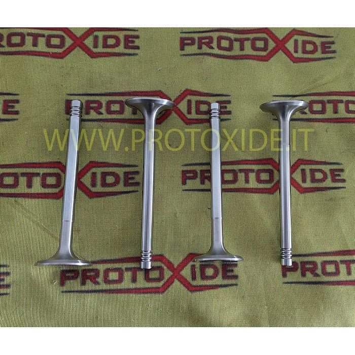 Válvulas de escape de cabeza de material especial Nimonic 4 piezas para conversión de motores Fiat Fire Turbo