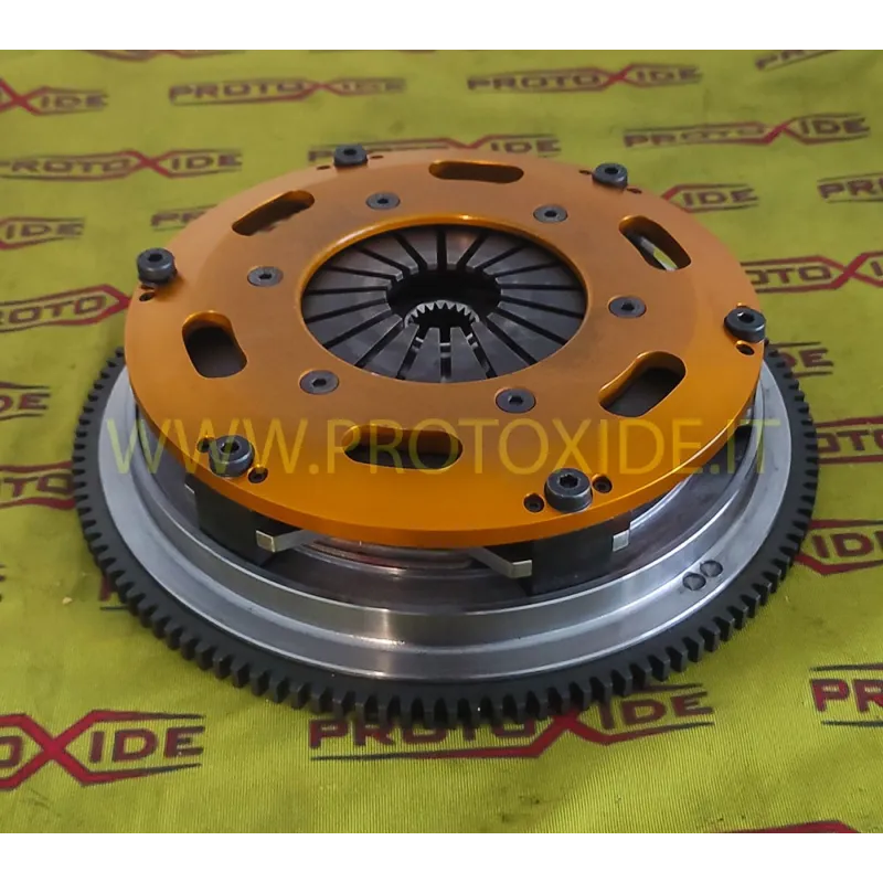 Steel flywheel kit reinforced clutch copper Fiat Punto GT Uno Turbo and ASPIRATED ENGINES single plate clutch pressure plate