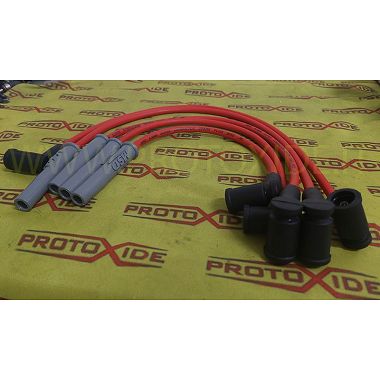 Cables de bugia Volkswagen Passat 1800 8V ABS d'alta conductivitat vermell Cables de bugia específics per a cotxes