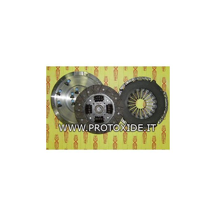 Single-mass steel flywheel kit with reinforced clutch COPPER Fiat Grande Punto 1900 JTD 120-130 Hp Steel flywheel kit with