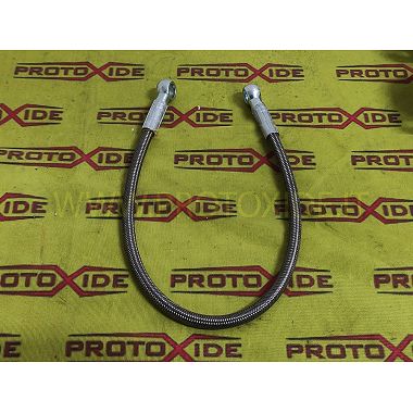 Oil tube in a metal sheath for Peugeot 207 - Minicooper 1.6 for the original turbo Oil pipes and fittings for turbochargers