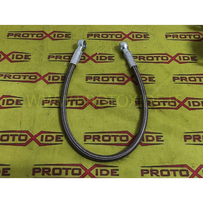 Oil tube in a metal sheath for Peugeot 207 - Minicooper 1.6 for the original turbo Oil pipes and fittings for turbochargers