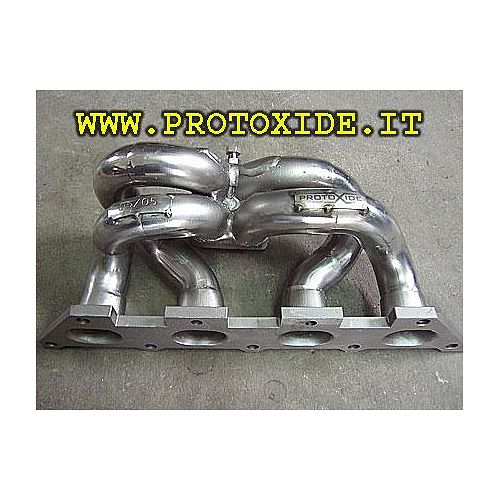 Brida de escape de acero Daewoo Kalos Turbo 1400 16V Bridas del colector de escape