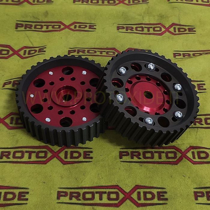 Adjustable pulleys for Renault Clio 1.800-2.000 16V camshafts Adjustable camshaft pulleys, motor pulleys and compressor pulleys Adjustable pulleys for Renault Clio 1.800-2.000 16V camshafts Adjustable camshaft pulleys, motor pulleys and compressor pulleys
