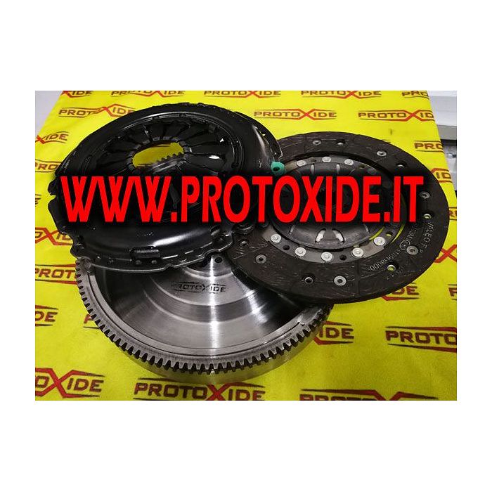 Single-mass flywheel kit with reinforced clutch Fiat Tipo T-jet 1400 120hp Turbo lightened steel Flywheel kit with reinforced