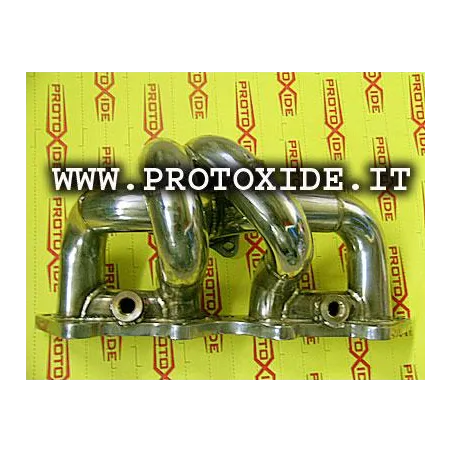 Zberné výfukové potrubie z nehrdzavejúcej ocele Mitsubishi Lancer EVO 6-7-8-9 Inox Zberné výfukové potrubia z ocele pre