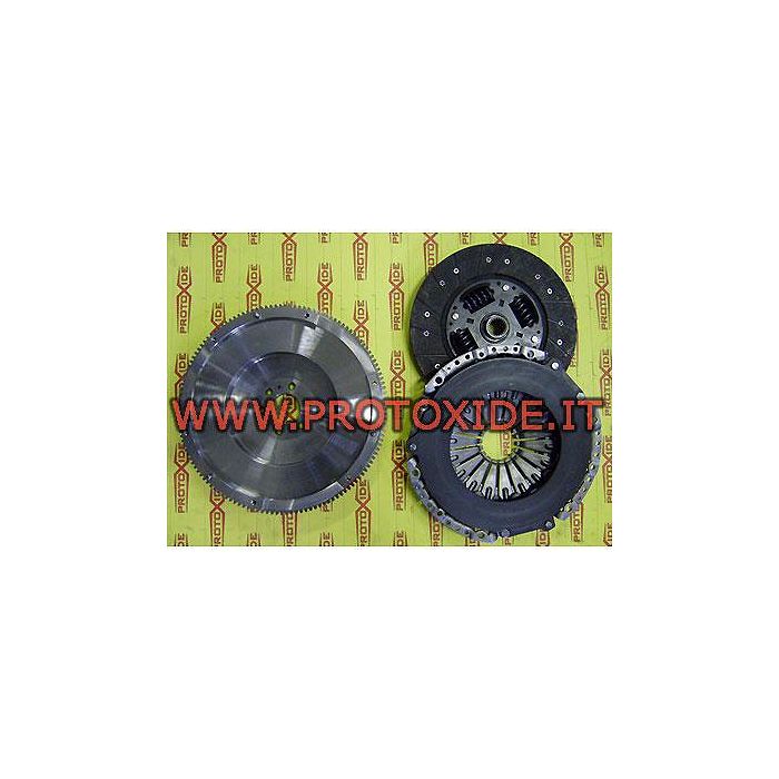 Kit volante motor monomasa embrague reforzado Honda CRV 2200 CDTI N22A Motor de acero 140cv Kit volante motor acero embrague