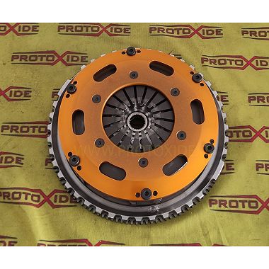 Double disc steel clutch flywheel kit reinforced in copper Renault 5 Gt Turbo double disc Double disc steel clutch flywheel