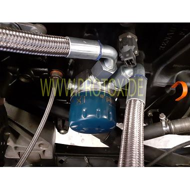 copy of Mount adapter dedicated oil cooler Reault clio Oil filter supports and accessories for sandwich oil coolers