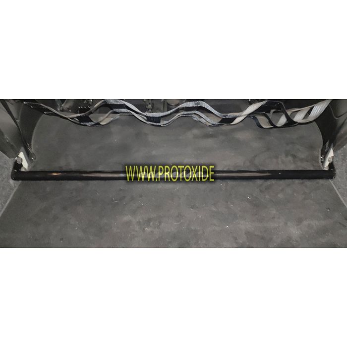 Barra duomi posteriore Fiat 500 Abarth dietro sedili supporto rinforzato Barra duomi posteriore Fiat 500 Abarth dietro sedili supporto rinforzato
