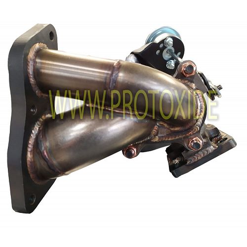 Turbocompresor TD04 ProtoXide Fiat Uno Turbo 1300 con bajante