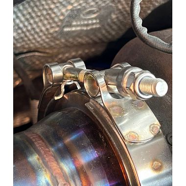 مشبك Vband لـ IES 20 IES 38 turbo Volkswagen Golf 7 Audi TT 2000 TSI العلاقات وحلقات V-Band