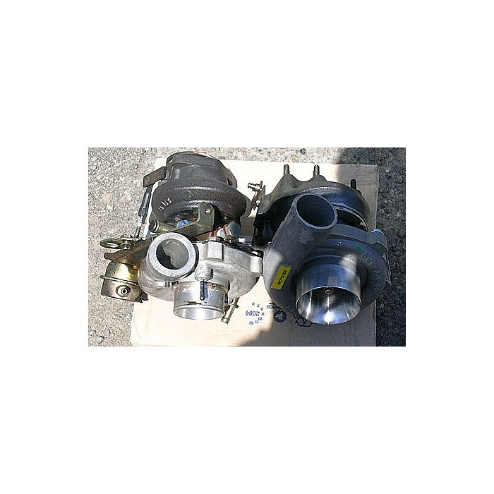 Turbocompressore Alfa Romeo 75 1800 Turbo 300 hp 8S60-4760 maggiorato su CUSCINETTI Turbocompressori su cuscinetti da competi...