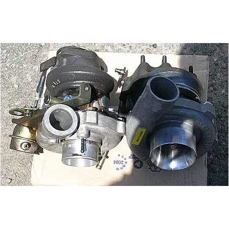 Alfa Romeo 75 1800 Turbo 300 hp 8S60-4760 turbocharger oversized on BEARINGS Turbochargers on bearings from competition...