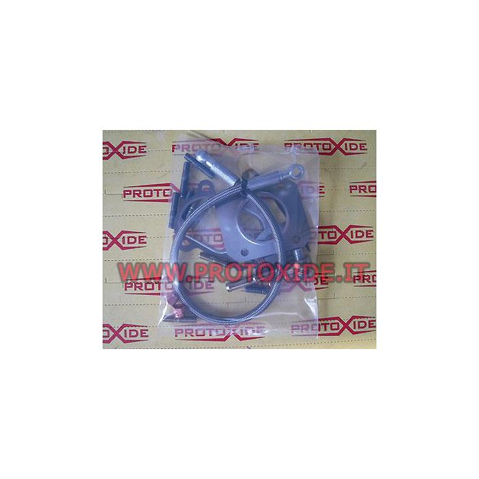 Kit raccorderia e tubi guarnizioni Alfa Romeo 75 1800 turbo con turbo su cuscinetti Tubi olio e raccordi per turbocompressori Kit raccorderia e tubi guarnizioni Alfa Romeo 75 1800 turbo con turbo su cuscinetti Tubi olio e raccordi per turbocompressori