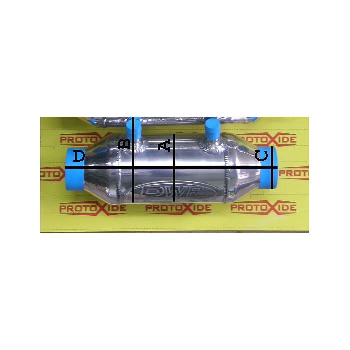 Intercooler aire-agua de tubo Intercooler aire-agua 450 hp