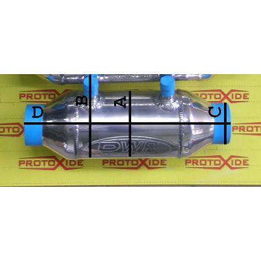 Intercooler de tubo de aire-agua de 650 hp Intercooler aire-agua