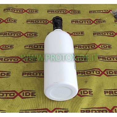 Nitrous oxide cylinder for motorcycles - scooters 0.5 kg USA aluminum EMPTY Nitrous oxide cylinders