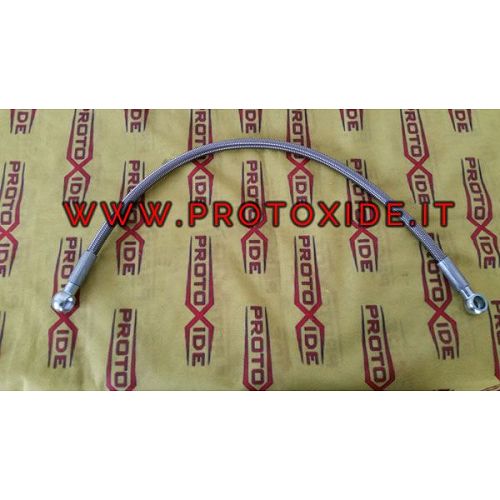 Turbo oil delivery pipe Garrett GBC Fiat 500 Abarth Grande Punto Abarth T-jet 1400 Oil pipes and fittings for turbochargers