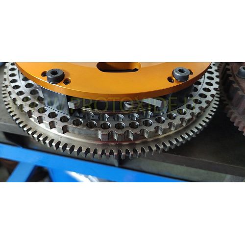 Volante de embrague reforzado Placa de presión de disco de cobre Peugeot 106 1300 - 1600 Saxo aleación ligera Kit volante de