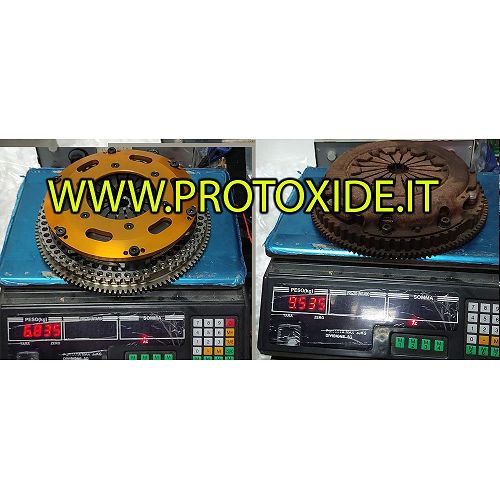 Placa de pressão do disco de cobre da embreagem reforçada com volante Peugeot 106 1300 - 1600 Saxo liga leve