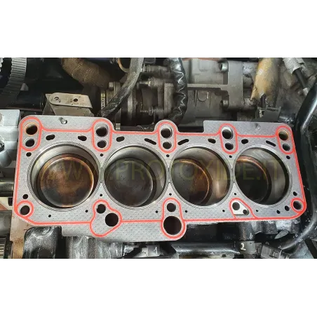 Ενισχυμένη φλάντζα κυλινδροκεφαλής Audi S3 8L TT 1800 20v Turbo με ξεχωριστούς δακτυλίους στήριξης φλάντζες κεφαλής δακτύλιο ...