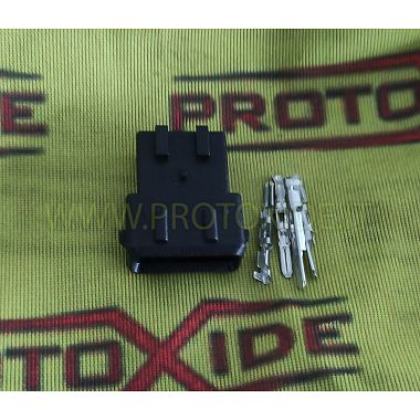 Conector macho de 4 vías Bosch Conectores eléctricos automotrices