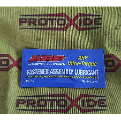 Umschlag mit ARP-Anti-Seize-Motorschmiermittel. Spezifische Ausrüstung