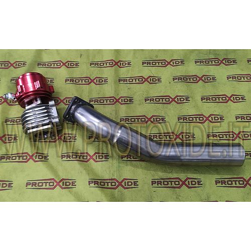 Porsche 944 2500 Turbo externes Wastegate mit Auspuffrohr Externes Wastegate