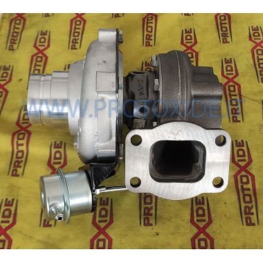 Rolamento turboalimentador GTO311 Lancia Delta 2000 T3 completo com downpipe e tubos Turbocompressores em rolamentos de compe...