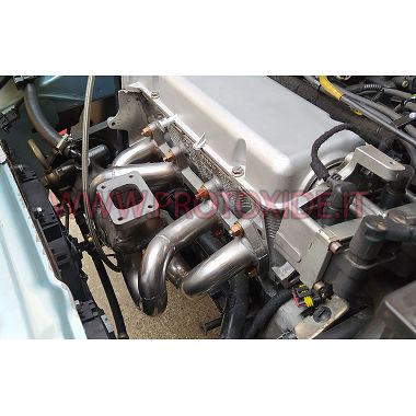 Exhaust manifolds Turbo Transformation Lancia Y - Fiat Punto - Grande Punto 1200 Fire HEART ABOVE Steel exhaust manifolds for...