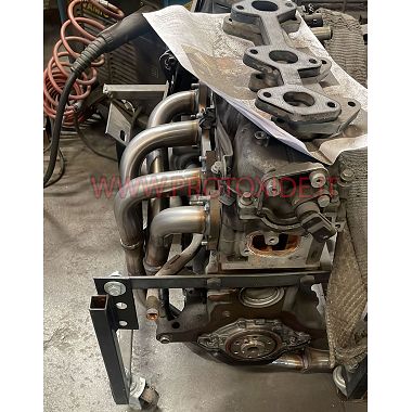 Paslanmaz çelik egzoz manifoldu Fiat Punto FIRE aspire 1.200 8V 4-2-1 Emişli motorlar için çelik egzoz manifoldları